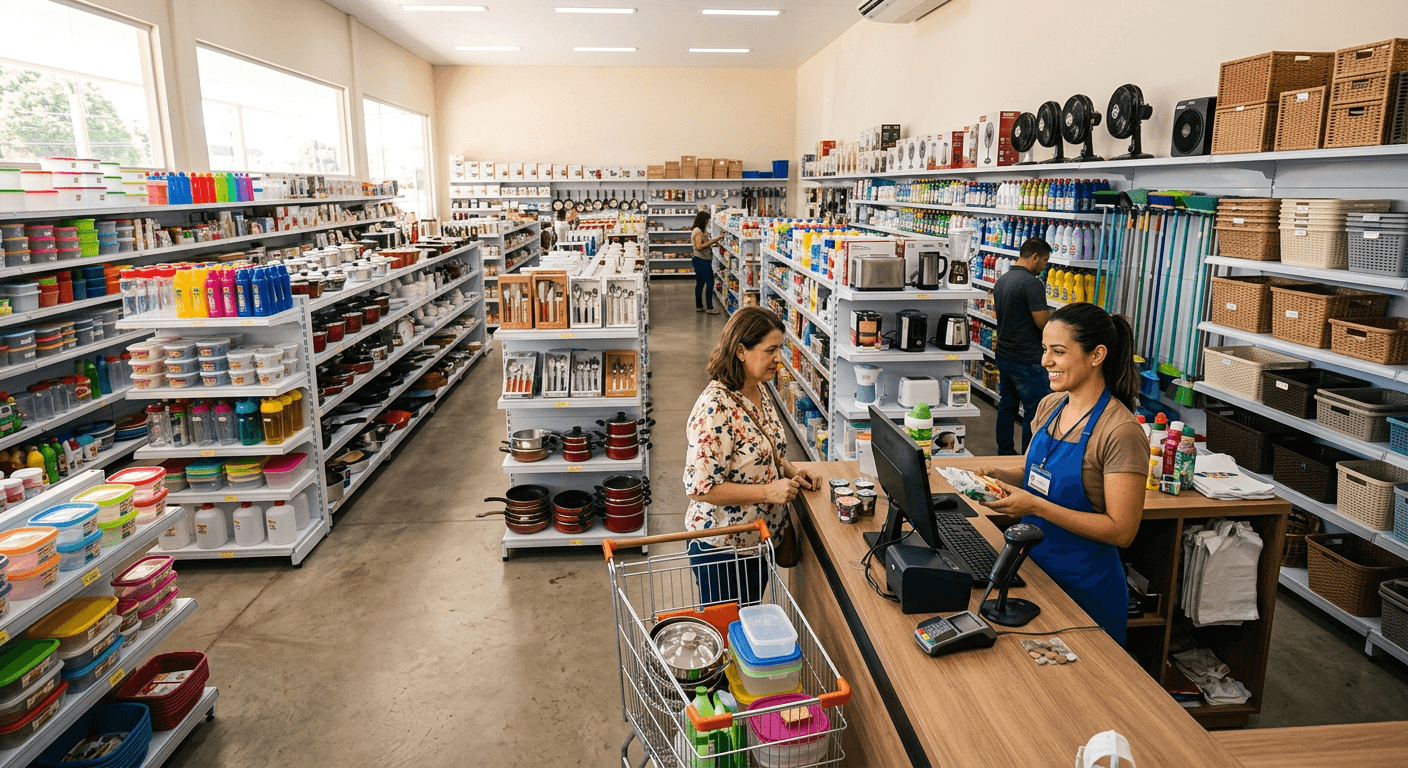 Lojas de Utilidades e Variedades